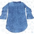 Winter Soft Jeans Kurta. 