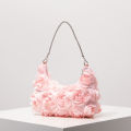 Shoulder Bag, Floral Pop, Women's Bags, Gala Night, Party Outfits, Prom Accessories, Wedding Items, Elegant, , Random Pattern. 