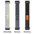 22mm Trail Loop Nylon Strap Wristband Soft Elastic Adjustable Comfortable Band for Thick and Thin Wrists. 