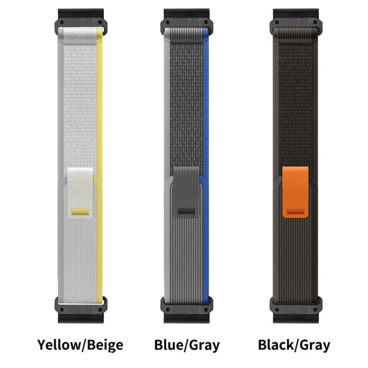 22mm%20Trail%20Loop%20Nylon%20Strap%20Wristband%20Soft%20Elastic%20Adjustable%20Comfortable%20Band%20for%20Thick%20and%20Thin%20Wrists%20-%20Image%202