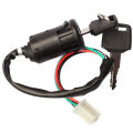 ATV Ignition Switch Key With Wire & Lock for Most Quad Dirt Bikes 50cc/70cc/110cc/125cc/150cc/250cc Motorbike ATV Quad Dirt Bike. 