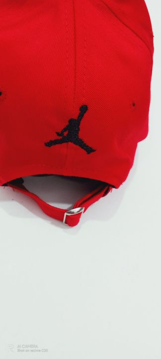 Quality%20jordan%20logo%20red%20colour%20ajestable%20cap%20-%20Image%205