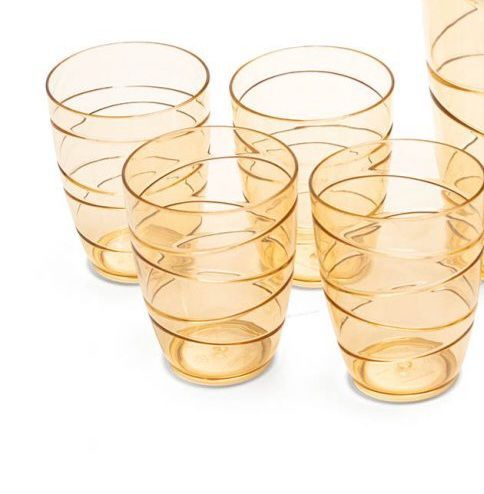 Pack of 4 Mighty Large Water Glasses Set | Daraz.pk