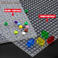 Transparent Base Plate 32x32 Single Double Sided Small Building Blocks Classic DIY Building Baseplates Toys For Children Kids.