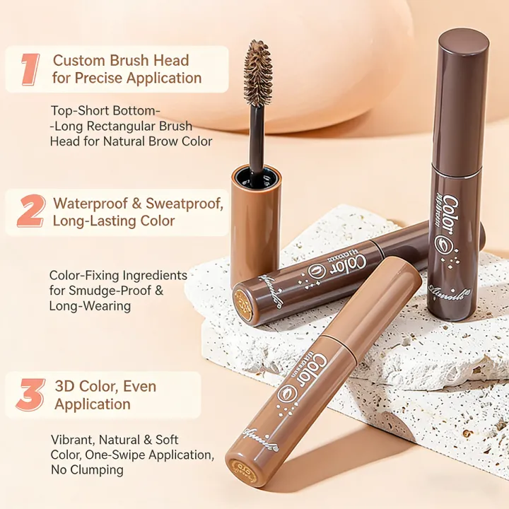3%20Colors%20Superfluff%20Volumizing%20Brow%20Tint%20for%20Eyebrows%20Tinted%20Brow%20Gel%20Brown%20Long%20Lasting%20Waterproof%20Eyebrow%20Tattoo%20Dye%20Cosmetics%20-%20Image%203