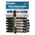 GXin G-213B Black Refillable Whiteboard Marker Pen - 12 Pieces. 