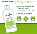 International Uk product Simple Hydrating light moisturiser 125 ML.