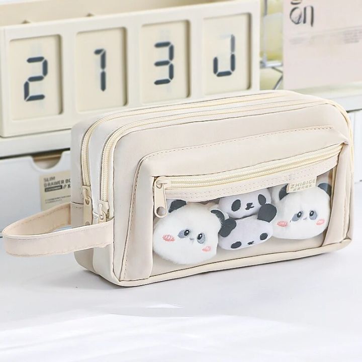 Multi%20Layered%20Pencil%20Case%20with%20Transparent%20Front%20Pocket%20Design,%20Large%20Capacity%20and%20Cute%20Student%20Supplies%20-%20Image%206