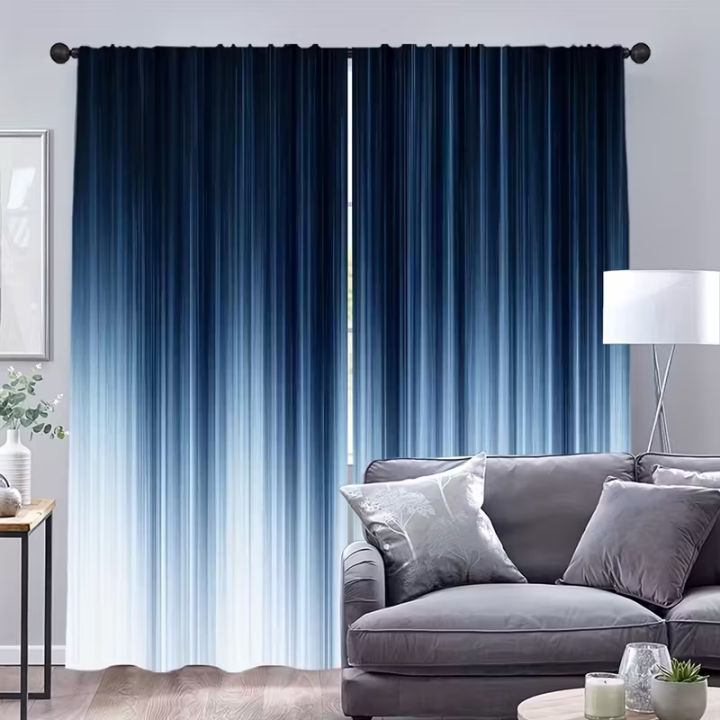 2pcs%20Modern%20Blue%20Gradient%20Pattern%20Curtains,%20Designed%20for%20Light%20Blocking,%20Premium%20Material,%20Suitable%20for%20Living%20Room,%20Bedroom,%20Da%20-%20Image%202