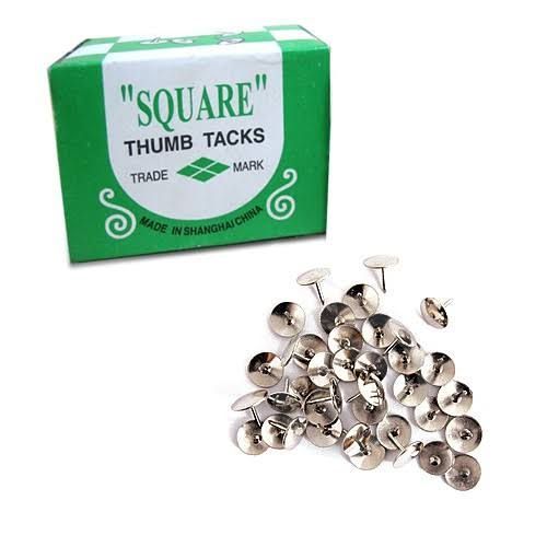 Thumb Pins | Thumb Tacks | Push Pins (Pack of 50)