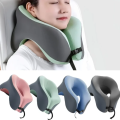 Portable U-shaped Travel Pillow Memory Foam Sleeping Pillows Office Nap Pillow Car Airplane Neck Cushion Ergonomic Head Support. 