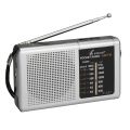 SW/AM/FM Battery Operated Telescopic Antenna Digital Radio Built-in Speaker Portable Mini Radio for Indoor Outdoor Emergency Use. 