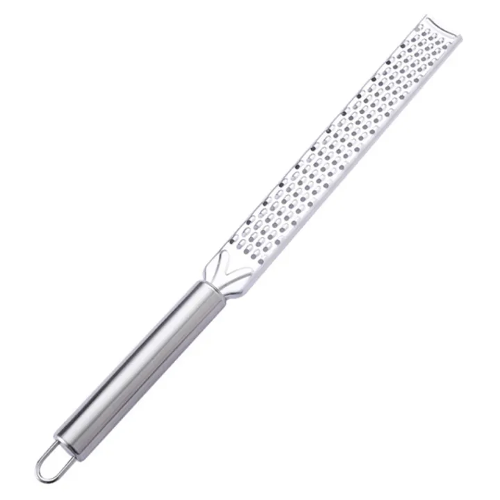 20cm%20Kitchen%20Grater%20Lemon%20Citrus%20Fruit%20Peeler%20Ginger%20Garlic%20Long%20Chocolate%20Grater%20Cheese%20Spices%20Stainless%20Steel%20Grater%20Kitchen%20-%20Image%202
