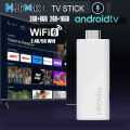Android TV Stick Allwinner H313 Quad Core 4K Wifi6 BT Voice Assistant Remote Control Game Media Player Smart TV Box H96 Max.