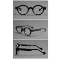 Vintage Reading Glasses Men Small Round Magnifing Lens Man Eyepiece Plus Presbyopia Glasses 100+150+200+250 New 2026. 