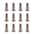 12PCS M3x4x10mm Incision Kingpin Shoulder Screws for Axial SCX10 AR44 AR45 Capra Vanquish H10 VS4-10 F9 F10 D44 Axle.