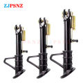 Motorcycles Scooter Kickstand Side Lining Stand Kick Foot Bracket With Spring Bolt Hole Distance Adjustable 14/16/18/20/22/24cm. 