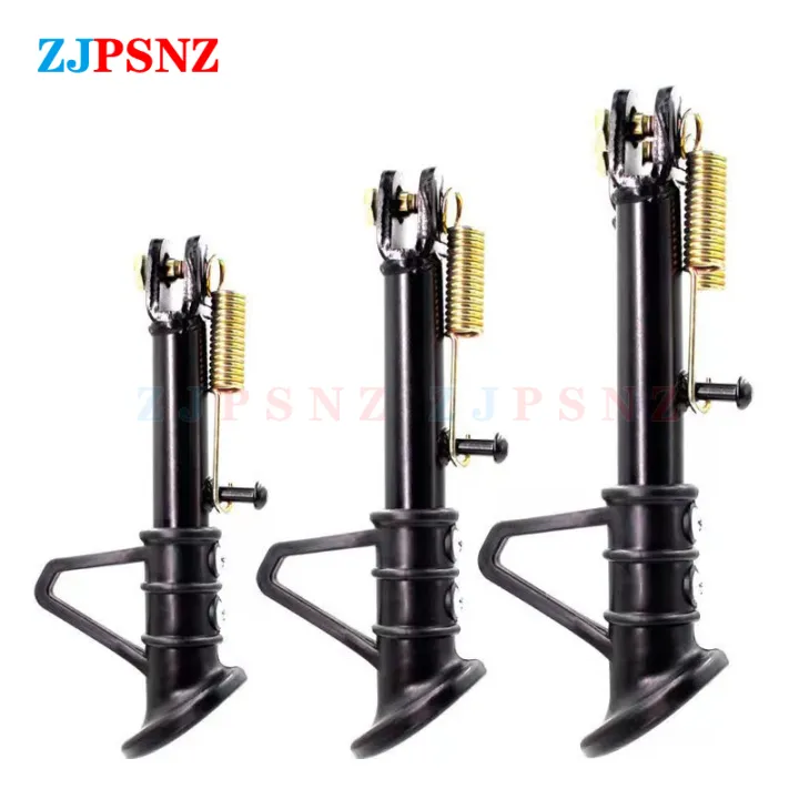 Motorcycles%20Scooter%20Kickstand%20Side%20Lining%20Stand%20Kick%20Foot%20Bracket%20With%20Spring%20Bolt%20Hole%20Distance%20Adjustable%2014/16/18/20/22/24cm%20-%20Image%202
