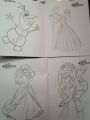 pack of 12 small coloring books for girls. 