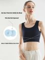 Women Breathable Chest Breast Binder Side Buckle Short Vest Tops Underwear Tank Wireless Wrap Bandages Flat Tomboy Seamless.
