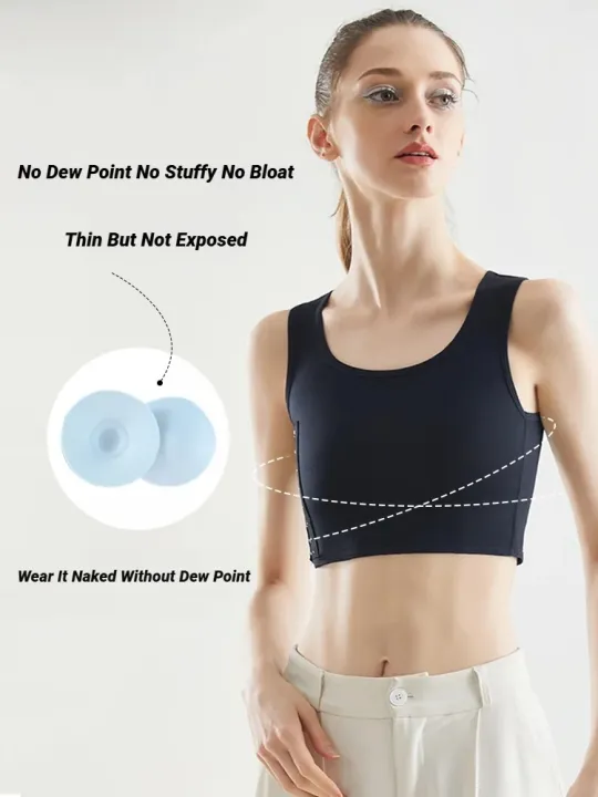 Women%20Breathable%20Chest%20Breast%20Binder%20Side%20Buckle%20Short%20Vest%20Tops%20Underwear%20Tank%20Wireless%20Wrap%20Bandages%20Flat%20Tomboy%20Seamless%20-%20Image%204