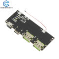 QC4.0 QC3.0 LED Dual USB 5V 4.5A 22.5W Micro/Type-C USB Mobile Power Bank 18650 Charging Module Temperature / Circuit Protection. 