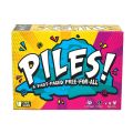 Piles Cards Games Family Games - for Kids 8 and Up Games for Adults - Family Game Night - Travel Games - Memory Games - 10 Mins. 