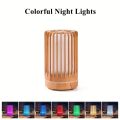 Wood Grain Humidifier 300ml USB Aroma Diffuser Atomizer USB Household Humidifier Hydrating Instrument Desktop Humidifier.