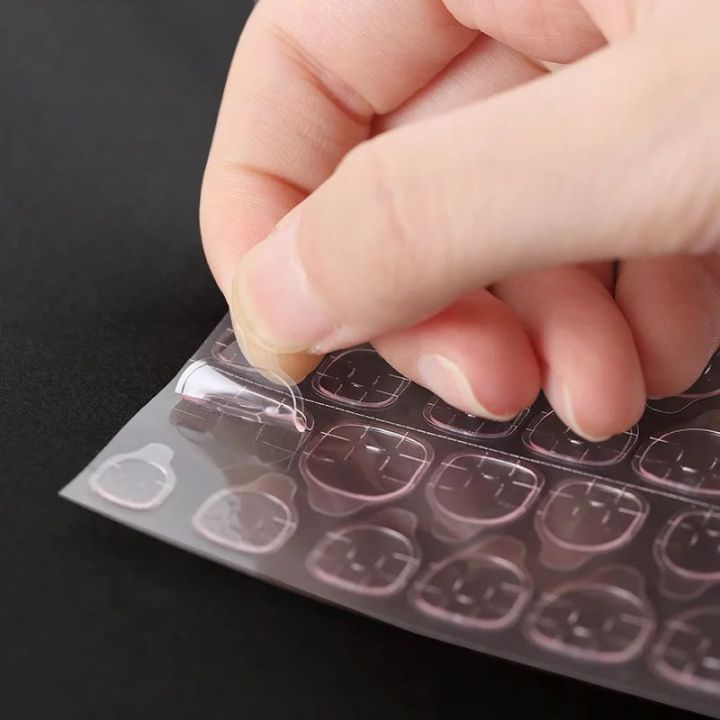 24%20Pcs%20Double-Side%20Nail%20Adhesive%20Tabs%20Nail%20Jelly%20Double-Sided%20Adhesive%20Nail%20Glue%20Stickers%201%20Sheets%20for%20Women%20Professional%20Design%20-%20Image%206
