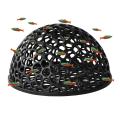 Aquarium shrimp house Cave Mini Porous Betta House Fish Hiding Spots Shrimp Shelter Shrimp breeding nest for Aquatic Decor.