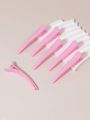 Plastic Ducktooth Clip, Suitable for Female Styling, Anti Slip Hair Clip for Thick and Sparse Hair. 