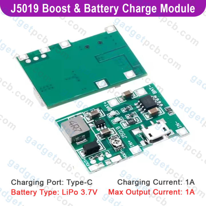 J5019%20DC-DC%20Step%20Up%20Boost%20Converter%20Adjustable%20UPS%20Input%205V-8V%20Output%204.2V-27V%202A%20Boost%20Converter%20Adapters%20TP4056%205V%201A%20Module%203.7V%2018650%20AAA%20AA%20Battery%20Charger%20-%20Image%204