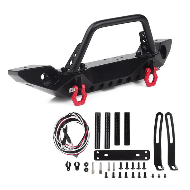 RCXAZ%20Metal%20Front%20Bumper%20and%20Rear%20Bumper%20with%20LED%20Lights%20for%201/10%20RC%20Tracked%20Axial%20SCX10%20III%20AXI03007%20TRX-4%20Upgrade%20-%20Image%207