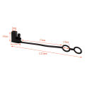 SAE Cable Dust Cap(Upgrade) 2 Pin Plug Stopper Replacement Waterproof Cover Lid Top Protect Solar Motor Harness Connector.