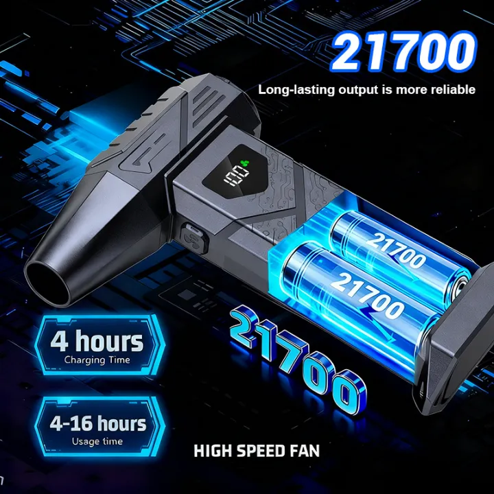 150000 RPM Powerful Turbo Fan, Brushless Motor Turbine Jet Blower, 5 ...
