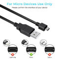 1.8M Micro USB Charging Cable For PS4 Controller/Kindle/Camera/SmartPhone USB A Charger For Computer Laptop Wall Charger. 