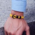 Fashion Rope Bracelet Men Double Layer Outdoor Camping Braclet Homme Accessories Survival Paracord Braslet Gift For Him. 