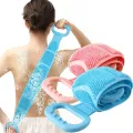 1 Pc Silicone Back Scrubber for Shower - Exfoliating & Deep Clean Body Brush, Comfortable Massage (Multicolor).