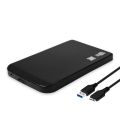 USB3.0 HDD SSD 2.5" SATA Portable Enclosure External High-speed Mobile Solid State Hard Drives Storage Data Transfer.