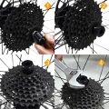 Mountain Bike Card Flying Spin Flying Sleeve Flywheel Disassembly Installation Maintenance and Repair Special Black Tool. 