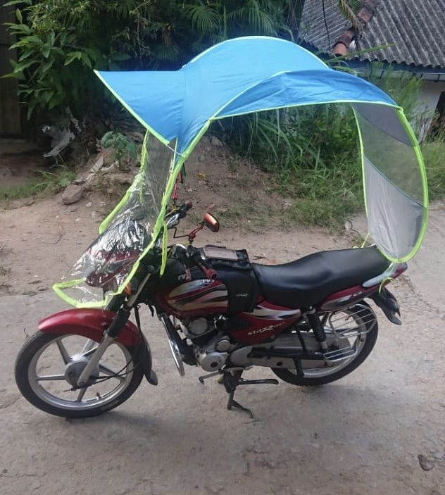 Scooter Roof Bike Umbrella Bike Hood Rain Wear Daraz.lk