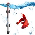 25W/50W/100W/200W/300W Aquarium Submersible Fish Tank Automatic Water Heater Constant Temperature Heating Rod EU Plug. 