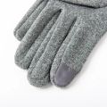 Women Autumn Winter Keep Warm Touch Screen Thin Cashmere Gloves Cycling Drive Fashion Elegant Letter Mark Windproof.