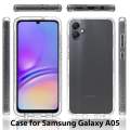 Samsung Galaxy A05 Soft Shock proof Jelly Back Cover Transparent Case. 