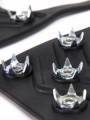 1Pair Shoe Spikes for Snow Footwear Winter Grip Walk Traction Cleats 8-Teeth for Outdoor Enthusiasts Men Women Adults Climbing. 
