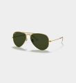 Ray-Ban Aviator sunglasses metal body frame black colour glass. 