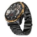 Ronin R-014 LUXE Smart Watch Amoled + AOD display | HD resolution | Luxury stainless steel built. 