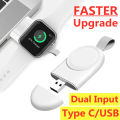 Mini Magnetic Wireless Charger Dock For Apple Watch series 8 7 6/5/4/SE/3/2 Portable Wireless Charging Cable Charger For iwatch. 