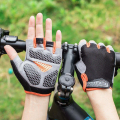 Women Cycling Bicycle Gloves Half Finger Gym Gloves Men Mitten Breathable Anti-slip Glove Fitness Sport Training Gloves. 