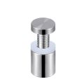 4PCS 7M 8M 12MM Stainless Steel Standoff Screws Wall Sign Holder For Office / Institute or Schools Notice Boards and advertisement. 